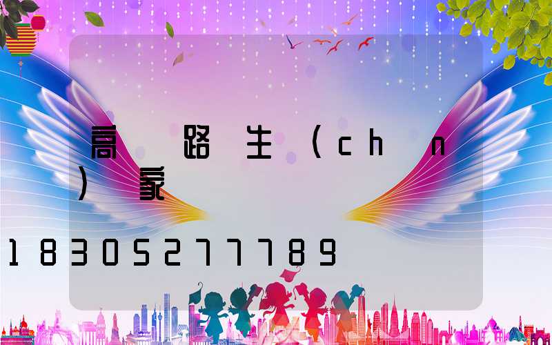 高桿燈路燈生產(chǎn)廠家