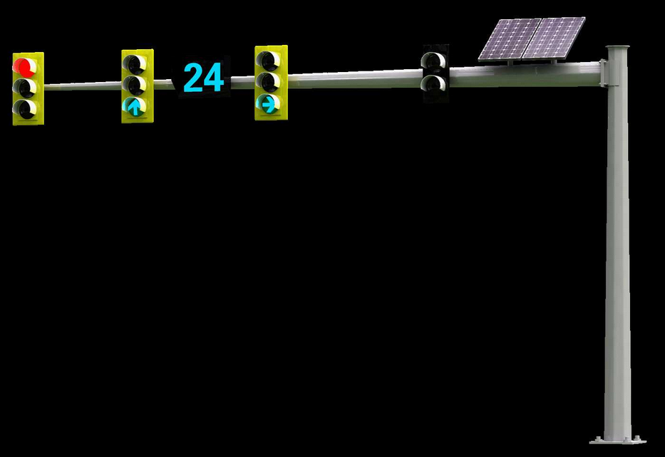 太陽能交通燈、交通信號燈